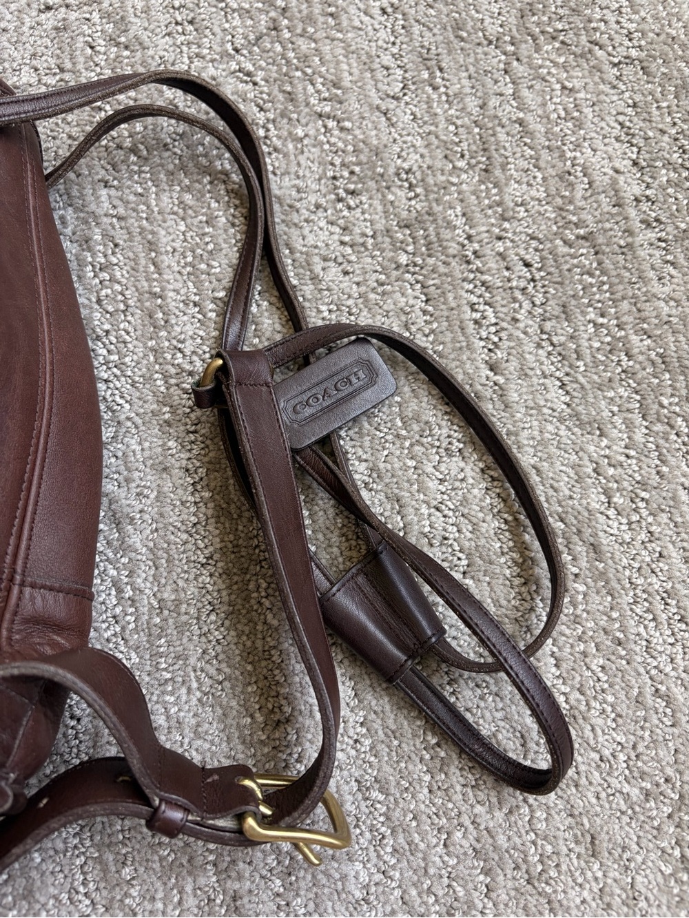 Coach Vintage Small Bixby Sling in Mahogany (9984) - Picture 5 of 11